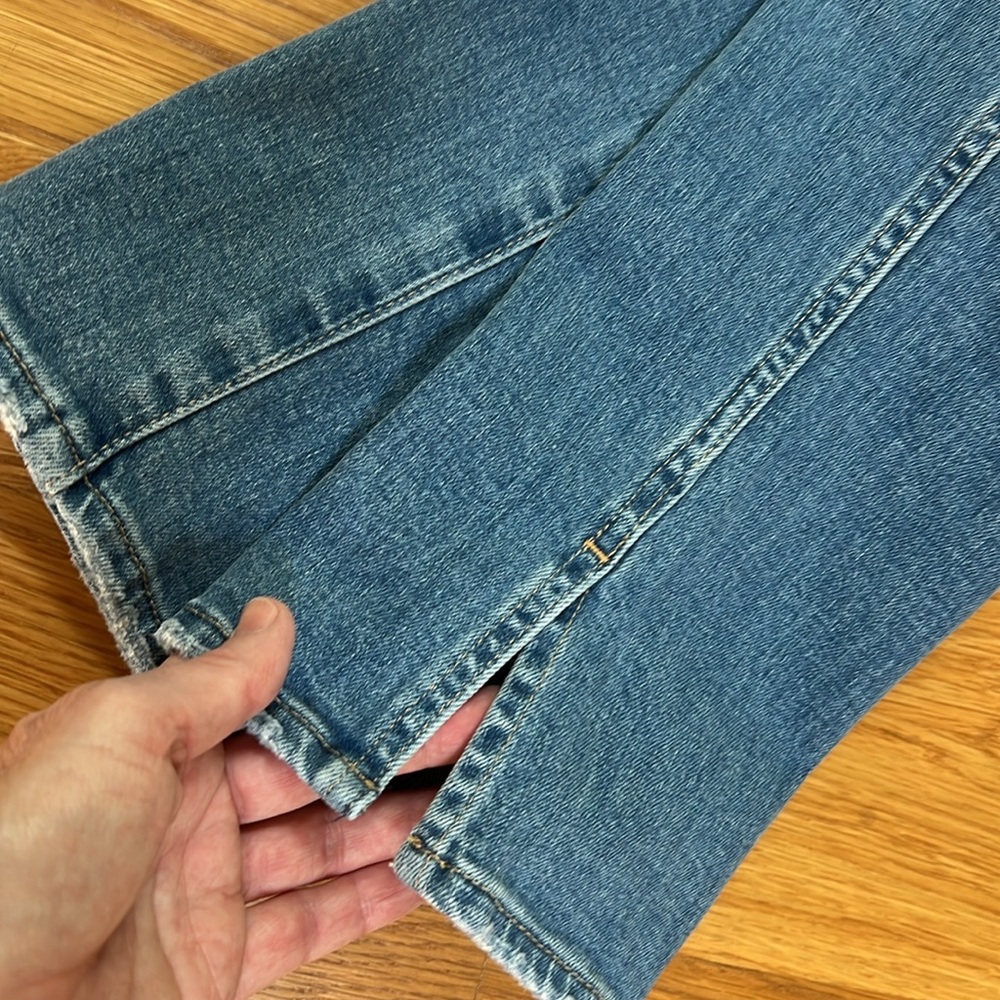 GAP Mid Rise Split-Hem Vintage Slim Jeans - Picture 8 of 13